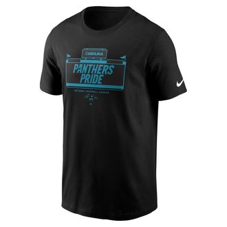 Nike Carolina Panthers Local Essential Nike Mens NFL T-Shirt in Black | N19900A9D-7MT
