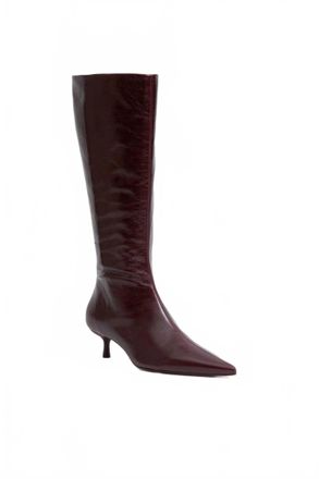 SIMKHAI Womens Janine Knee High Boot In Fig