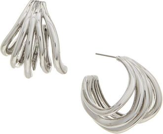 Petit Moments 18K Plated Hoop Earrings