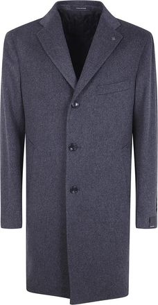 Tagliatore Single-Breasted Coats - Heren - Mantel - Zwart - 2XL - Jassen
