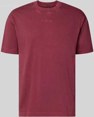 Marc O'Polo Relaxed Fit T-Shirt aus reiner Baumwolle in Rot, Gr&ouml;&szlig;e XXL