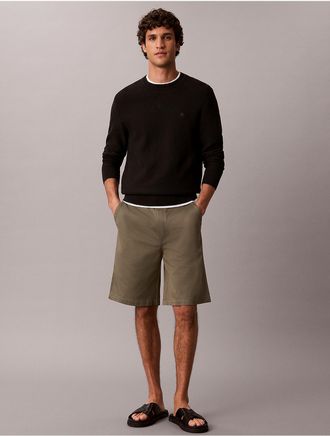 Calvin Klein Jeans Calvin Klein Mens 90s Baggy Chino Shorts - Dark Beige - 29