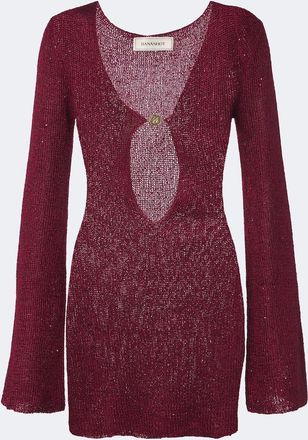 Bananhot Rey sequined knitted minidress