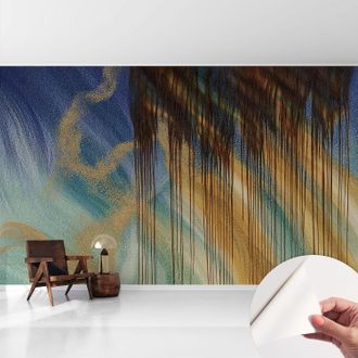 Tulup Carta Da Parati Autoadesiva - Fotomurale Adesivo - Design Elegante - Stile Moderno - Composizione Astratta 416x254 Cm