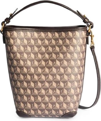 Anya Hindmarch Mini I Am A Plastic Bag Bucket Bag