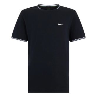 HUGO BOSS Tops, Heren, Blauw, S, Katoen, Taul T-shirt