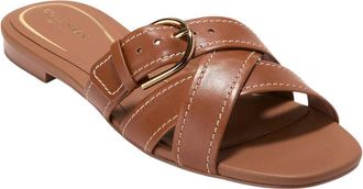 Cole Haan Velma Buckle Leather Sandal