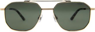 Mexx 6640 100 Mens Sunglasses Gold Size 56