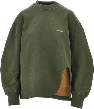 The Attico Oversized sweatshirt with moulded hem Woman 42