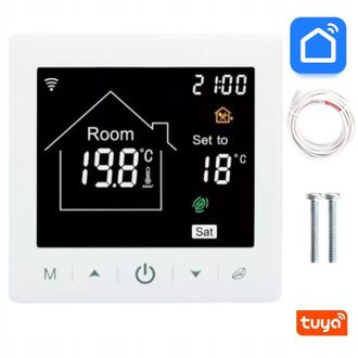 OEM Termostato Para Calefacci&oacute;n Por Suelo Radiante, Alfombras Raleadoras, Wifi, Tuya, Lcd, 16a, Inteligente