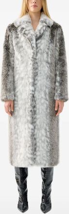 Unreal Fur Cappotto Kathmandu in pelliccia sintetica - Grigio