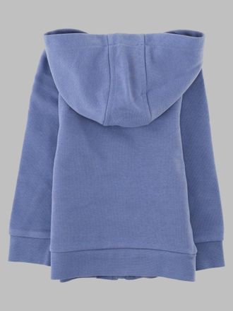 HUGO BOSS Cotton-Blend Full-Zip Hoodie - Blue