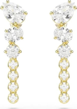 Swarovski Mesmera Oorhangers - Dames - Oorbellen - Geel - ONE Size - Accessoires
