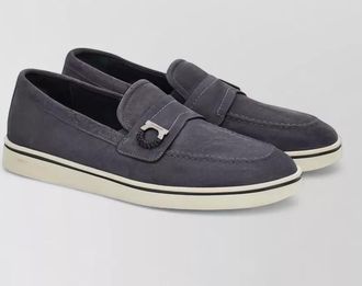 Ferragamo leather loafers