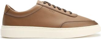 HUGO BOSS Mens Kieran Trainers - Tan Leather - Size UK 7