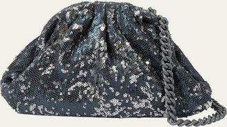 Maria La Rosa Game Mini Sequins Clutch Bag