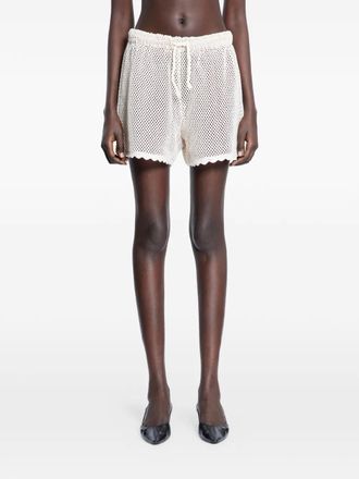 Sea New York crochet shorts - White