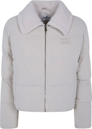 MC2 Saint Barth Nepbont & Shearling Jassen - Dames - Jassen - Beige - Maat: L Poliester