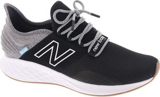 New Balance Mens, Fresh Foam Roav, Road Running Shoes, Black, Size 10