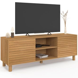 IDMarket Mobile Tv Julie 140 Cm Con 2 Ante A Doghe Color Rovere