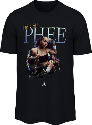 Nike Jordan Mens Jordan Queen Phee T-Shirt in Black | JU7609-010