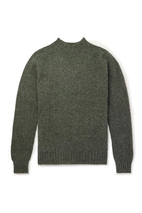 Sunspel Shetland Wool Sweater