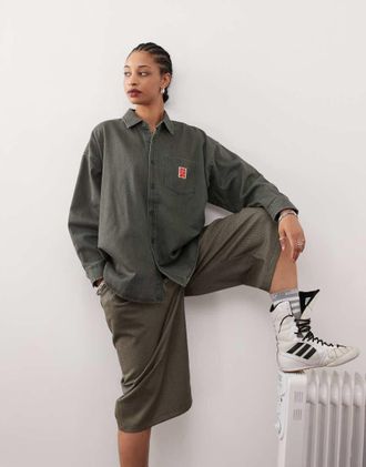 Obey Jones - Camicia oversize beige-Neutro