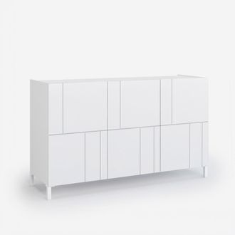 Aquadesign Madia Buffet 3 Ante Moderna Per Soggiorno Nuvia