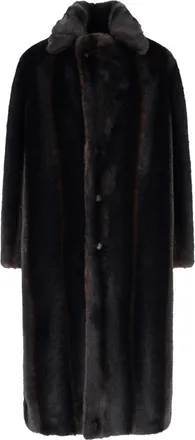 Maison Margiela Cappotto In Pelliccia Faux