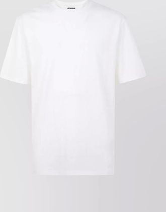 Jil Sander crew neck graphic print t-shirt short sleeves