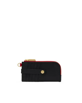 Hammitt Hammitt 210 East Black Brushed Gold Red Zip