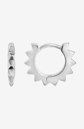 Dower & Hall Star Huggie Hoops in Sterling Silver at Nordstrom