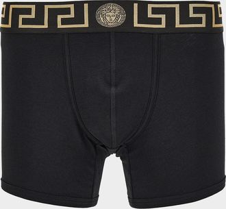 Versace Men & apos;s Medusa Key Jersey Boxer Brief