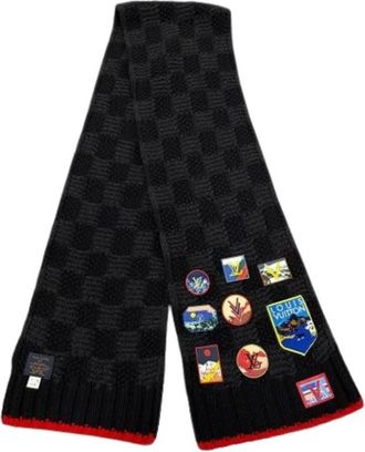 Louis Vuitton Pre-owned Stole - Heren - Vintage Accessoires - Zwart - ONE Size - Leer - Vintage