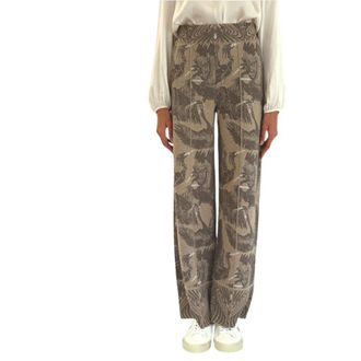 Nenette Donna, Pantaloni, Marrone, S, new