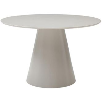 Vente-Unique Tavolo da pranzo tondo 4 persone in MDF Beige - ANTALIZA