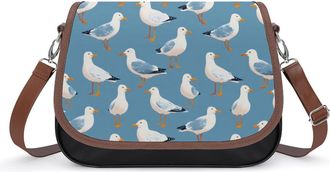 Generic Seagull1 Pattern Fashion Womens Crossbody Bags Novelty Handbag Shoulder Bag Purse