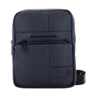 Piquadro Blue Shoulder Bag for Men
