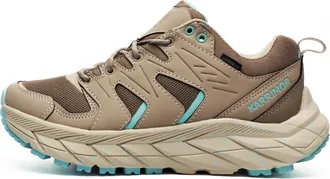 Karrimor Premium Kestrel Low Womens Waterproof Hiking Shoes - Beige - Size UK 7