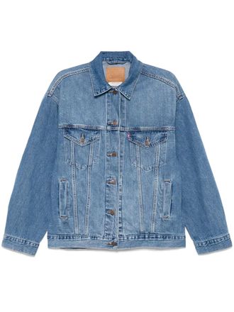 Levi's XL Trucker denim jacket - women - Lyocell/Cotton - L - Blue