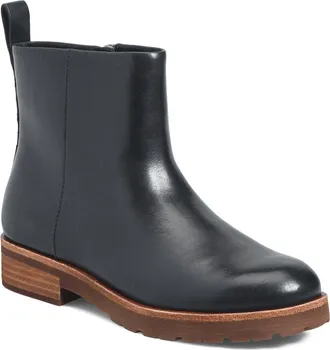 Kork-ease Betheny Bootie in Black Leather at Nordstrom, Size 6.5