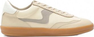Mi.iM Womens Textured Platform Lace-Up Trainer Sneakers In Beige