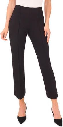 Ted Baker Pintuck Pleat Ponte Pants in Rich Black at Nordstrom Rack, Size Medium