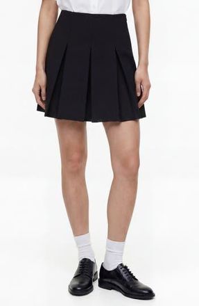 By Design Mandy Pleated Skirt in Black at Nordstrom Rack, Size X-Large