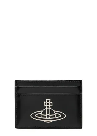 折りたたみ財布 Vivienne Westwood Flat Card Holder Black 54030004WL008KN403 Vivienne Westwood Black Flat Card Holder from $95.00 - on