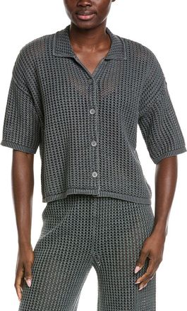 Barefoot Dreams Sunbleached Open Knit Shirt
