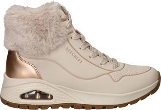 Skechers Uno Rugged Fall Air - Dames - Snowboots - Beige - 41 EU - Fitness