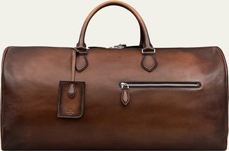 Berluti Mens Jour Off Leather Travel Bag, L