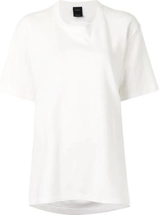 Proenza Schouler Eco Cotton Chic T-shirt - Dames - T-shirts - Wit - L - Katoen - Tops