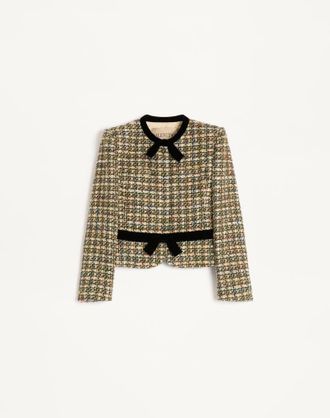 Valentino Tweed Jacket Wo